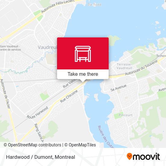 Hardwood / Dumont map