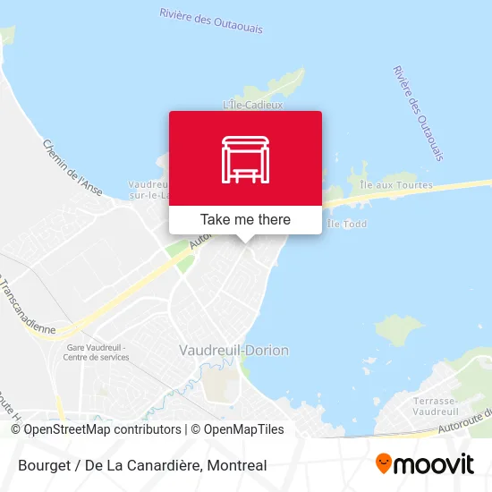 Bourget / De La Canardière map