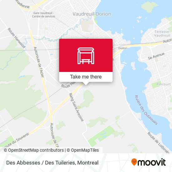 Des Abbesses / Des Tuileries map
