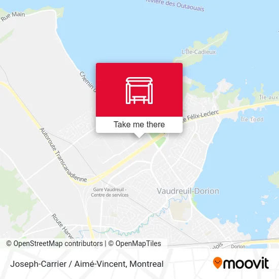 Joseph-Carrier / Aimé-Vincent map