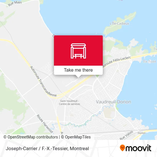 Joseph-Carrier / F.-X.-Tessier map