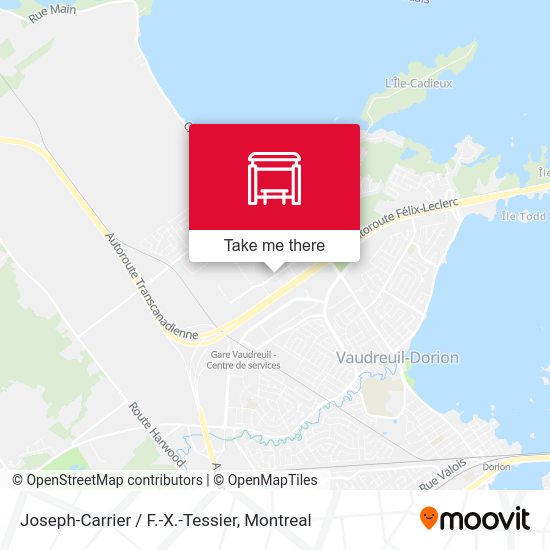 Joseph-Carrier / F.-X.-Tessier map