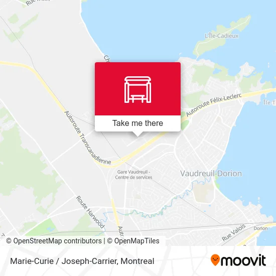 Marie-Curie / Joseph-Carrier map