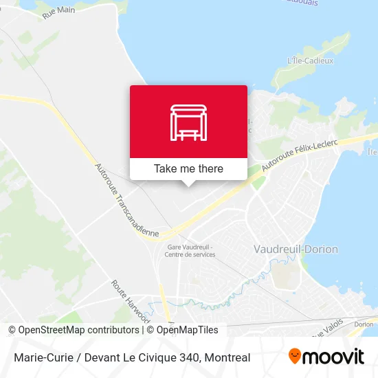 Marie-Curie / Devant Le Civique 340 map