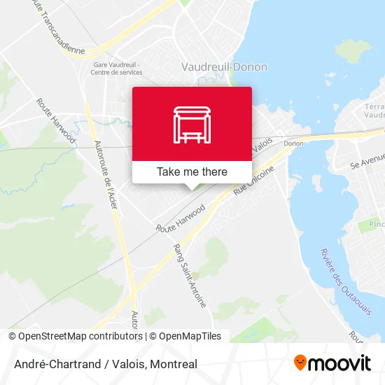 André-Chartrand / Valois map