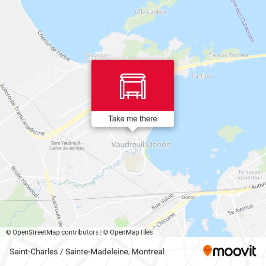 Saint-Charles / Sainte-Madeleine map