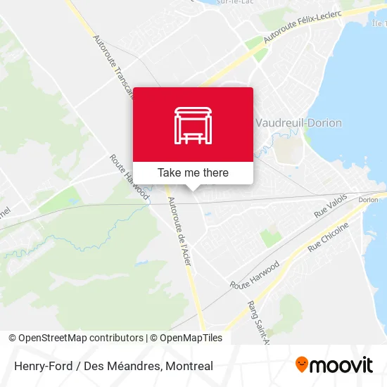 Henry-Ford / Des Méandres map