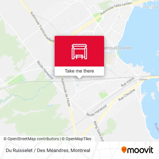 Du Ruisselet / Des Méandres map