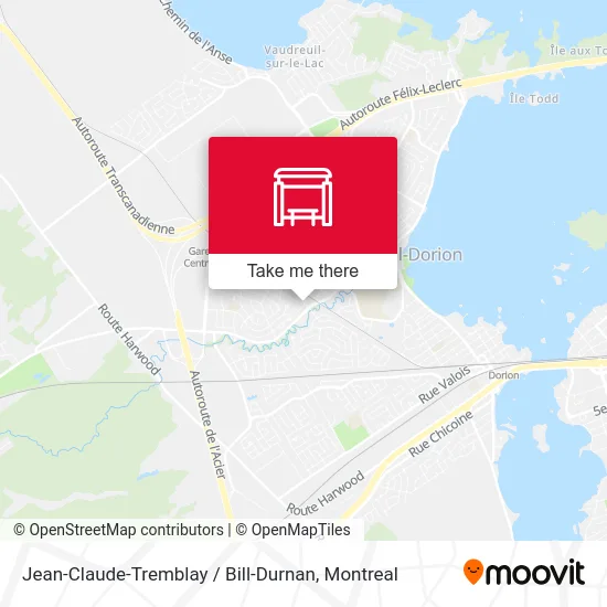 Jean-Claude-Tremblay / Bill-Durnan map