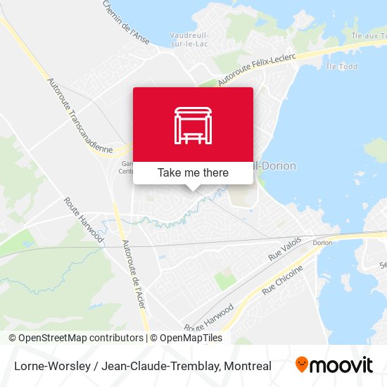 Lorne-Worsley / Jean-Claude-Tremblay map