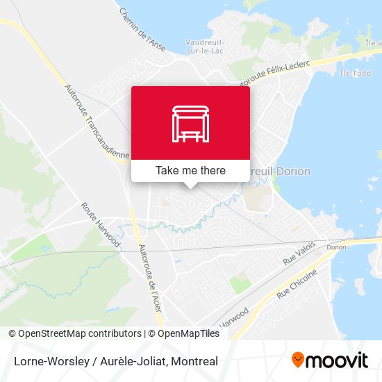 Lorne-Worsley / Aurèle-Joliat map