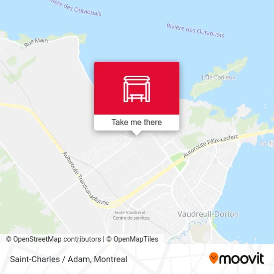 Saint-Charles / Adam map