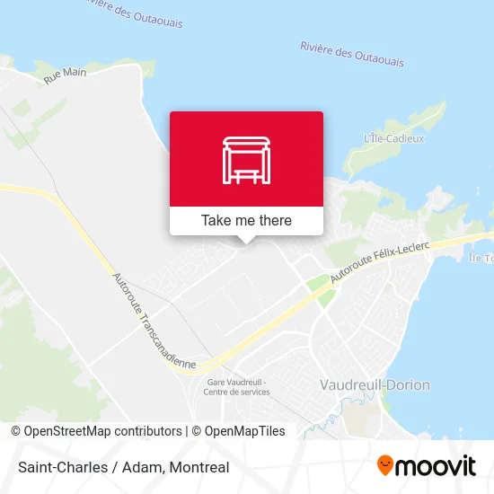 Saint-Charles / Adam map