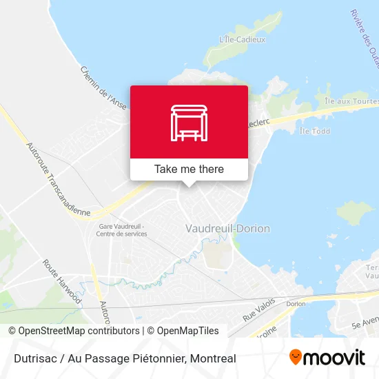 Dutrisac / Au Passage Piétonnier map