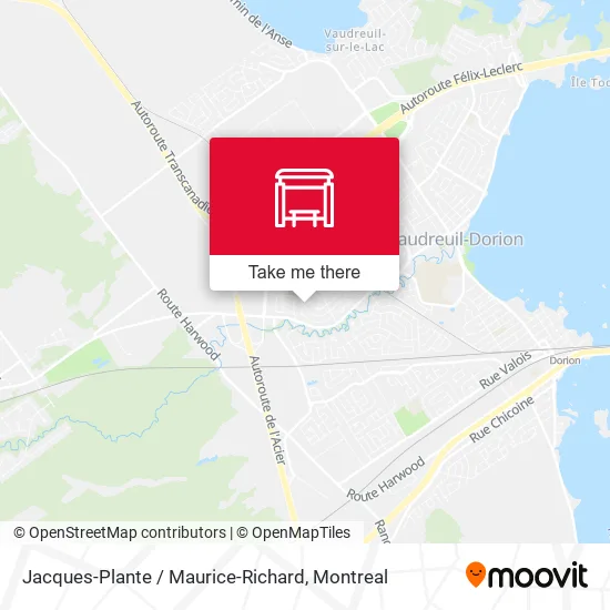 Jacques-Plante / Maurice-Richard map