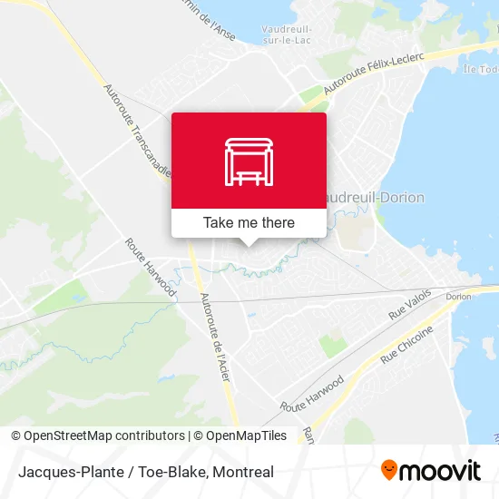 Jacques-Plante / Toe-Blake map