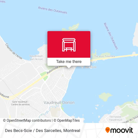 Des Becs-Scie / Des Sarcelles map