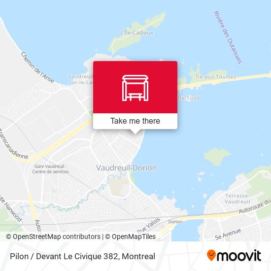 Pilon / Devant Le Civique 382 map
