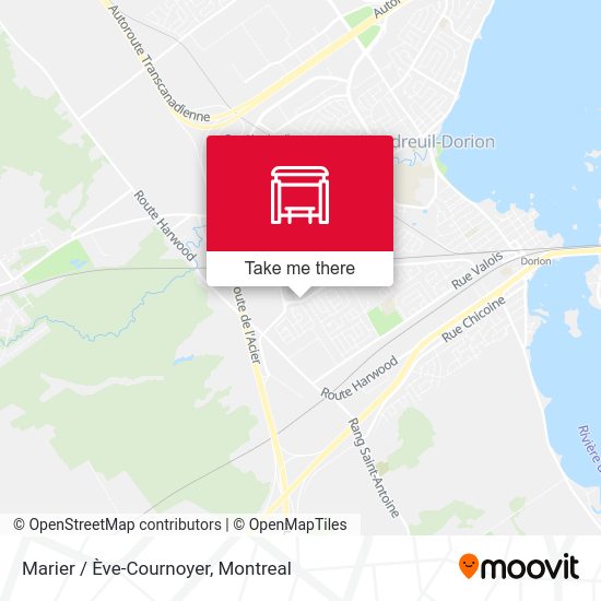 Marier / Ève-Cournoyer map