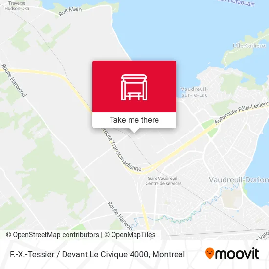 F.-X.-Tessier  / Devant Le Civique 4000 map