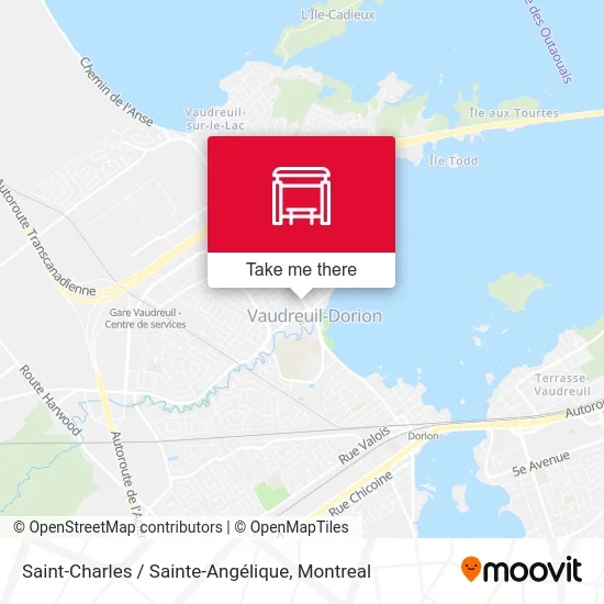 Saint-Charles / Sainte-Angélique map