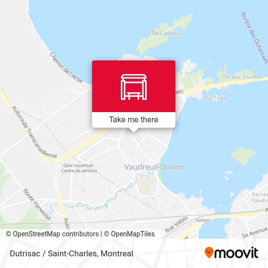 Dutrisac / Saint-Charles map