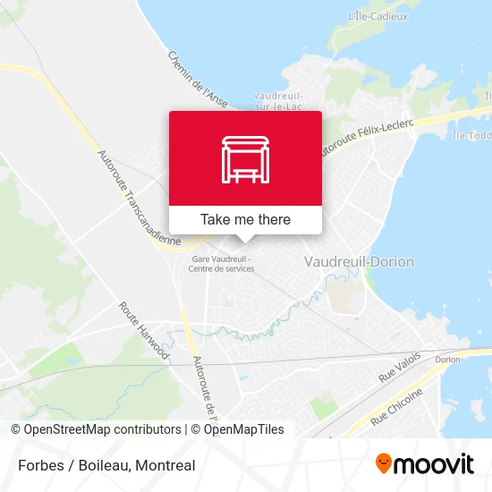 Forbes / Boileau map