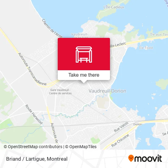 Briand / Lartigue map