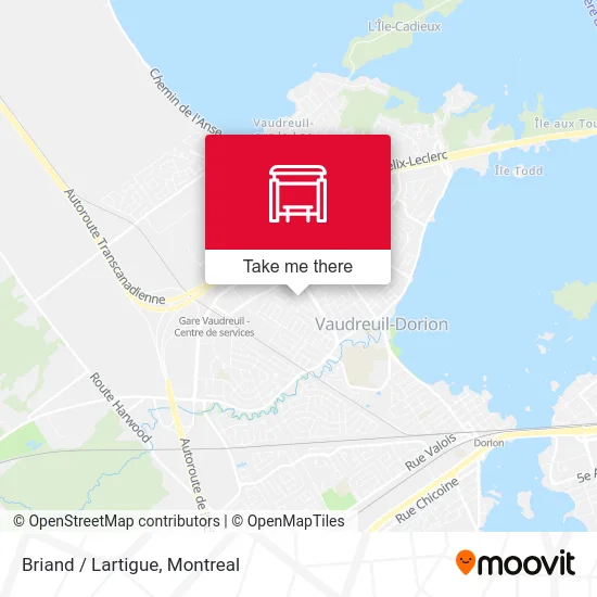 Briand / Lartigue map