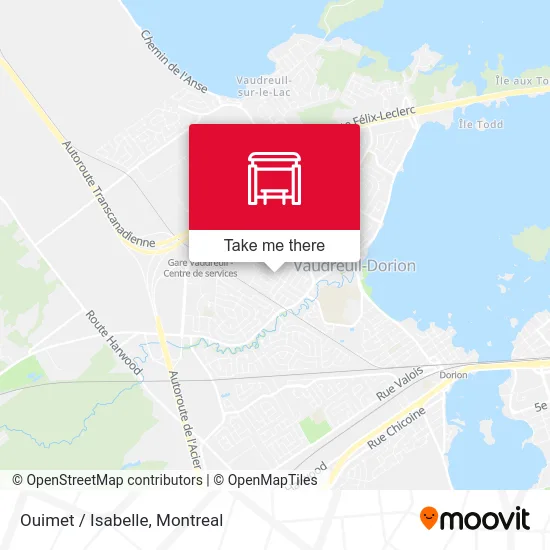 Ouimet / Isabelle map