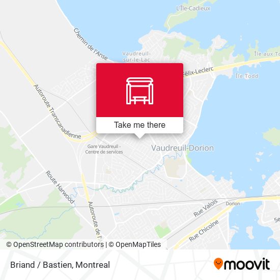 Briand / Bastien map