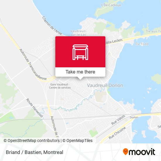 Briand / Bastien map