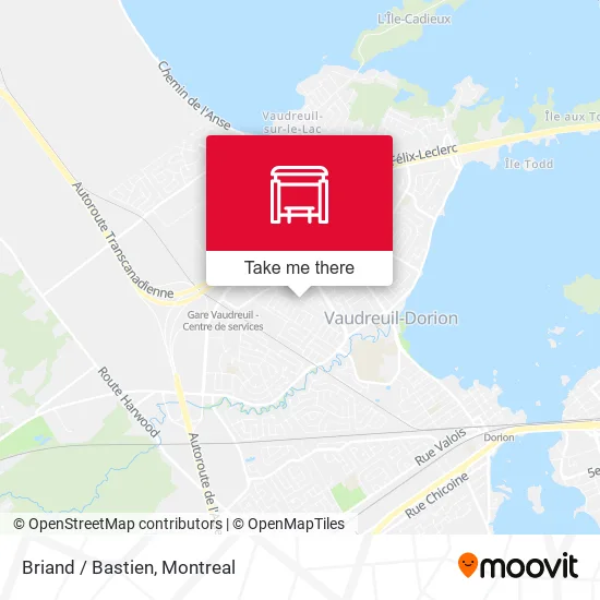 Briand / Bastien map