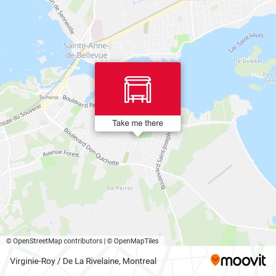 Virginie-Roy / De La Rivelaine map