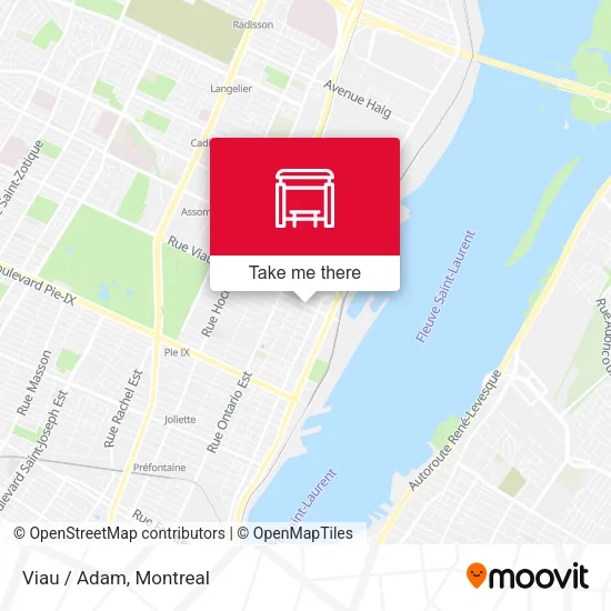 Viau / Adam map