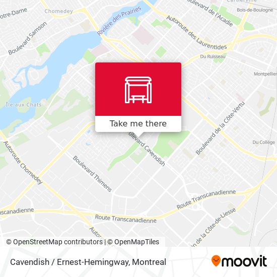 Cavendish / Ernest-Hemingway map