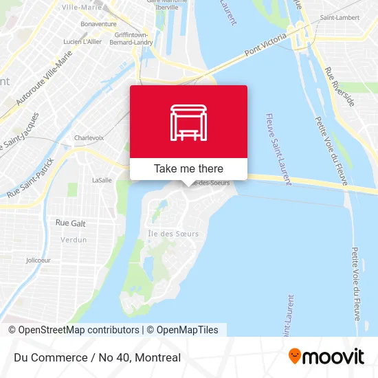 Du Commerce / No 40 map