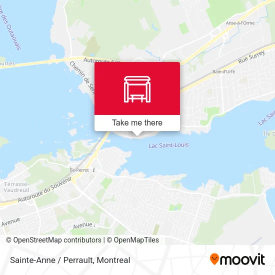 Sainte-Anne / Perrault map