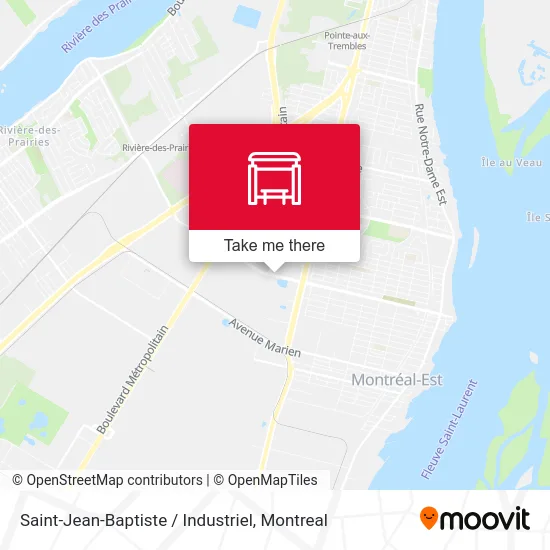 Saint-Jean-Baptiste / Industriel map