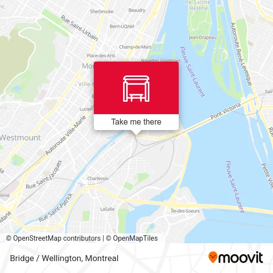 Bridge / Wellington map