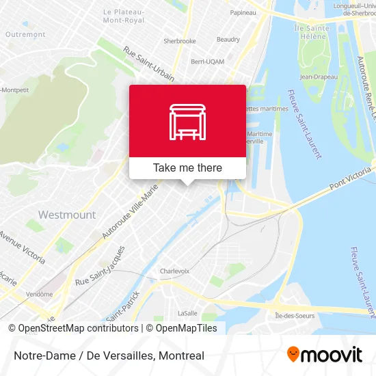 Notre-Dame / De Versailles map