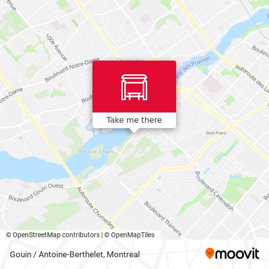 Gouin / Antoine-Berthelet map