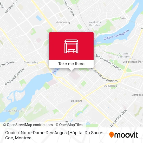 Gouin / Notre-Dame-Des-Anges map