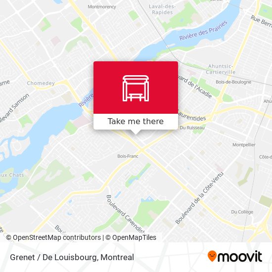 Grenet / De Louisbourg map