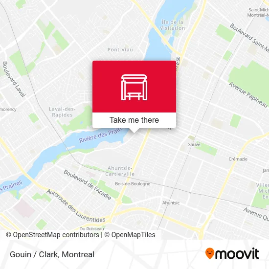 Gouin / Clark map