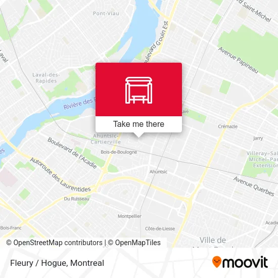 Fleury / Hogue map