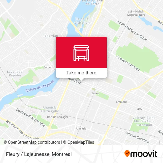 Fleury / Lajeunesse map