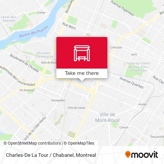 Charles-De La Tour / Chabanel map