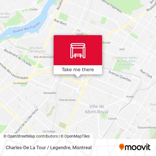 Charles-De La Tour / Legendre map