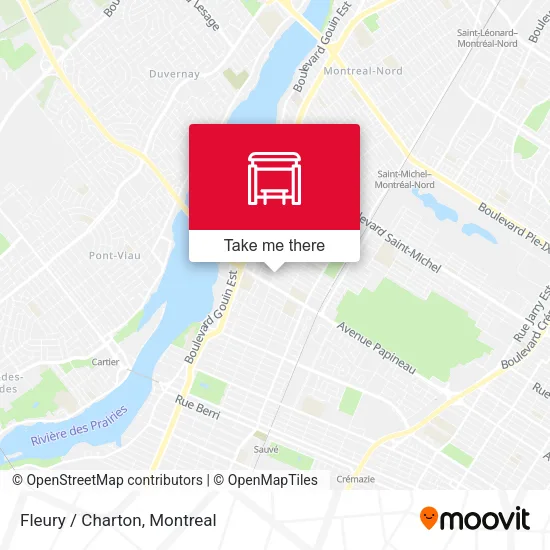 Fleury / Charton map